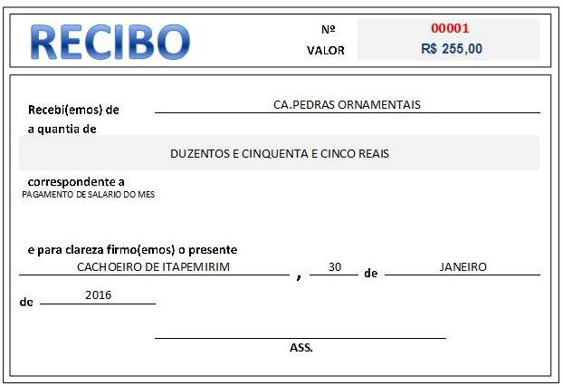 Planilha-Emissão de Recibo É Logomarca Download?