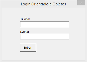 Como Fazer Login De Usuário Orientado A Objetos + DataBase Access