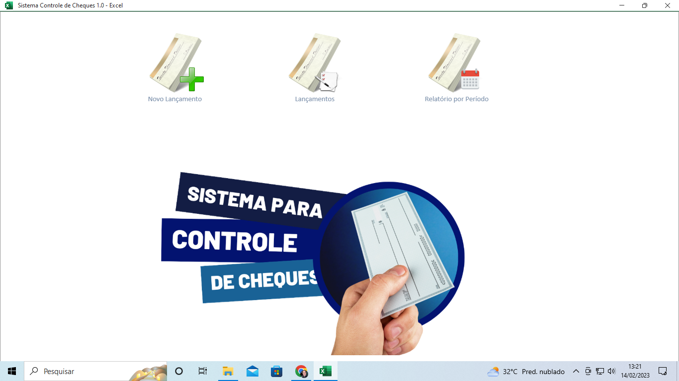 Planilha Controle de Cheques em Excel Gratis
